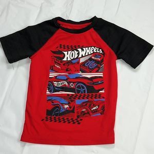Jumping Bean boy’s youth Hot Wheels short sleeve shirt size 6